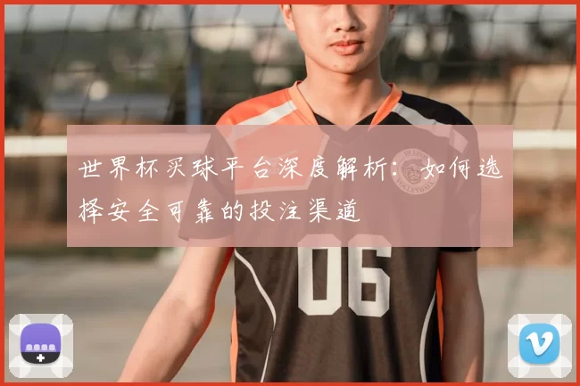 世界杯买球平台深度解析：如何选择安全可靠的投注渠道
