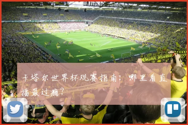 卡塔尔世界杯观赛指南：哪里看直播最过瘾？